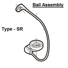 Дужка лесоукладывателя (Bail Assembly Type SR) от катушек Shimano